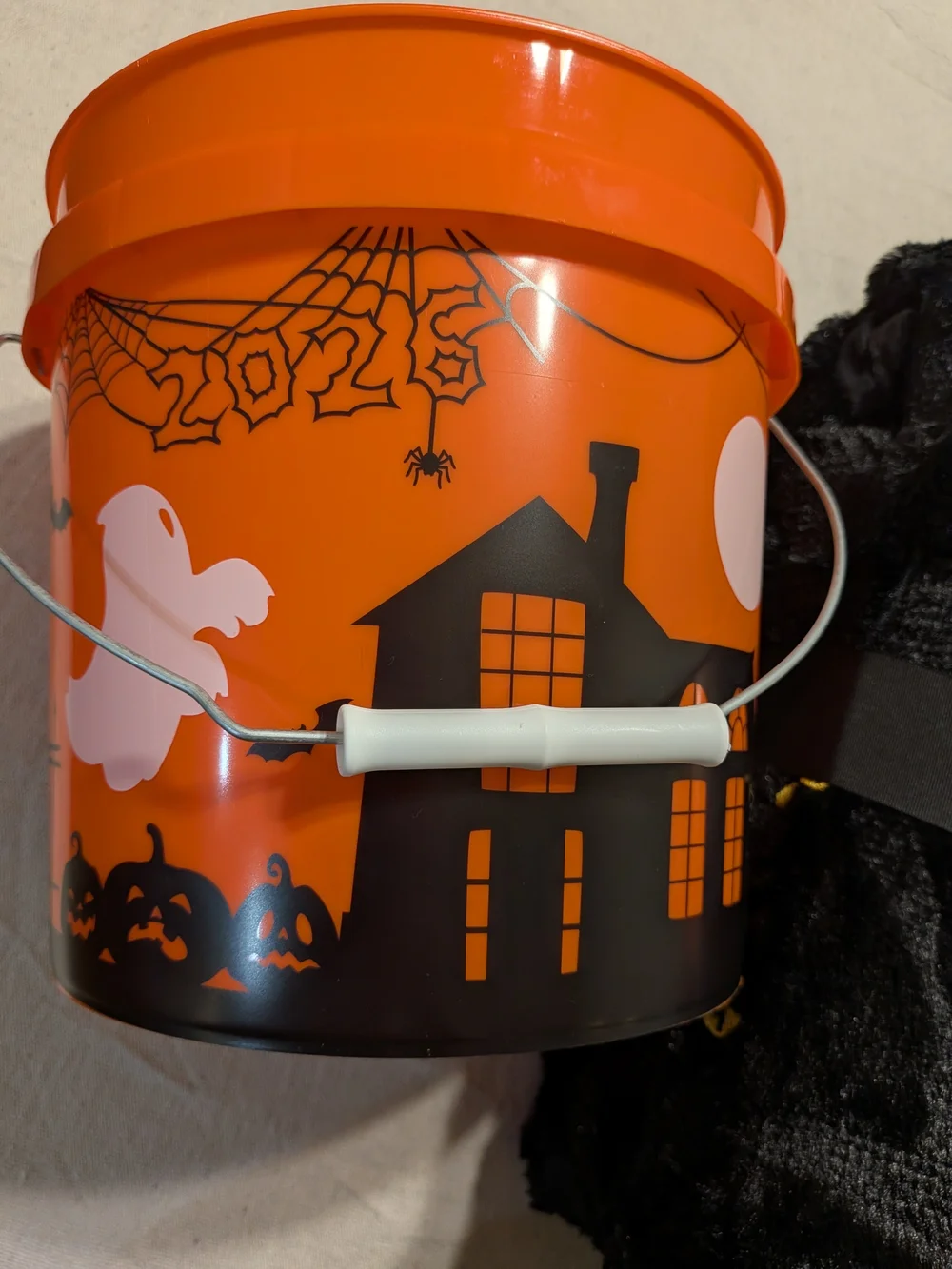 Viral Halloween Spooky Cat Black Blanket and 2026 Halloween Bucket